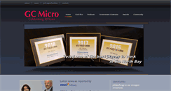 Desktop Screenshot of gcmicro.com